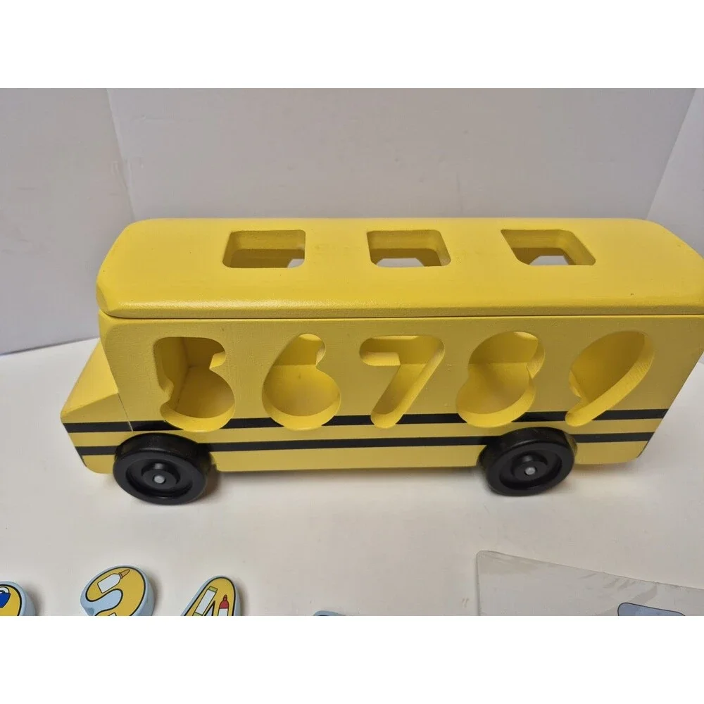 Melissa and Doug Math Bus, Numbers, Adding/Subtracting Fun missing #7